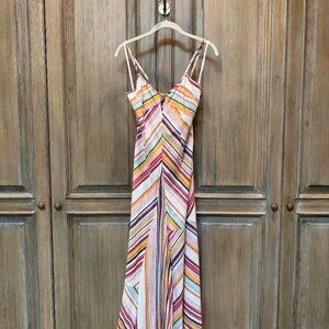 Striped Sundress by  Anthropologie Size Small